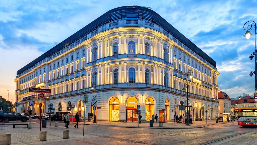 Luksusa viesnīcas Varšavā Hotel Europejski