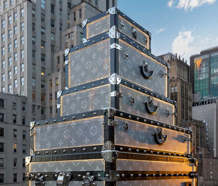 Jaunais Louis Vuitton debesskrāpis Luksusa ikona ilgtspējas laikmetā