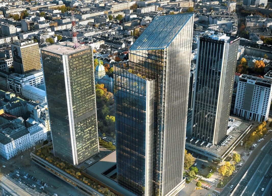 Lilium Tower Varšavā Organiskais Debesskrāpis Piekarē