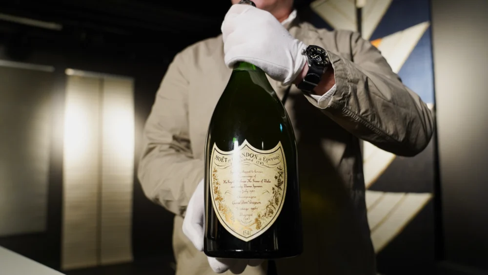 Dom Pérignon Charles & Diana 1961 – karaļa pudele, leģendārs ražas gads