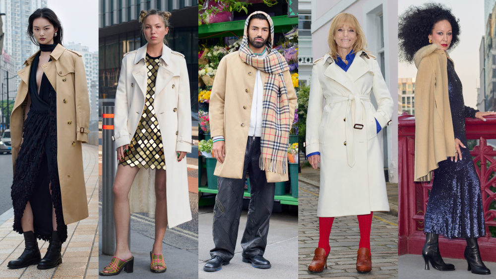 Izcilā Burberry jubilejas kampaņa